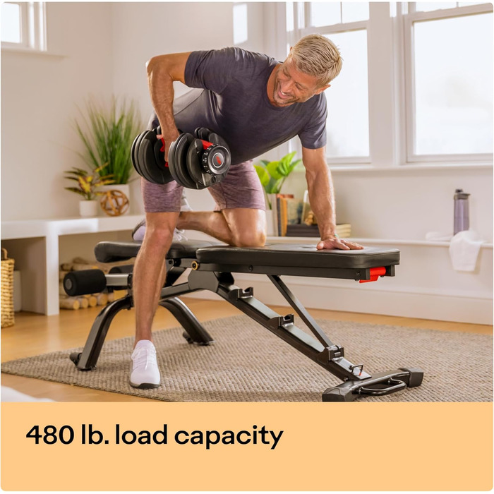 Регульована гантельна лава Bowflex SelectTech 3.1S, складана для дому