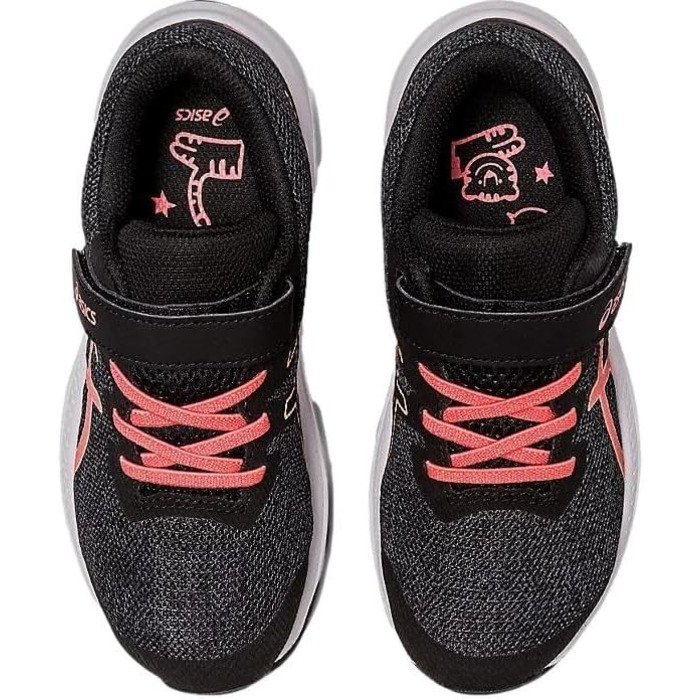 Дитячі кросівки для бігу ASICS, спортивне взуття, 33 EU, чорний колір