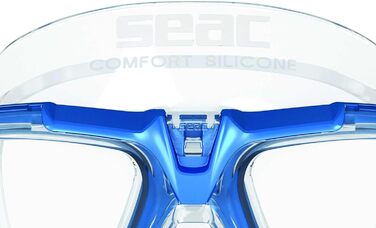 Набір для снорклінгу Seac Tris ALA 46-47, металевий синій