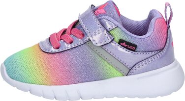 Дитячі капці-кеди Lico Kinder Cakes Vs – унісекс, 24 EU, фіолетово-рожево-блакитні