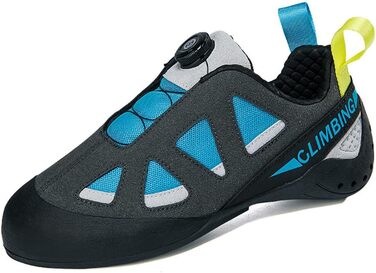 Легкі та дихаючі скелелазні кросівки для боулдерингу, неслизькі, зелені (43 EU, блакитні)