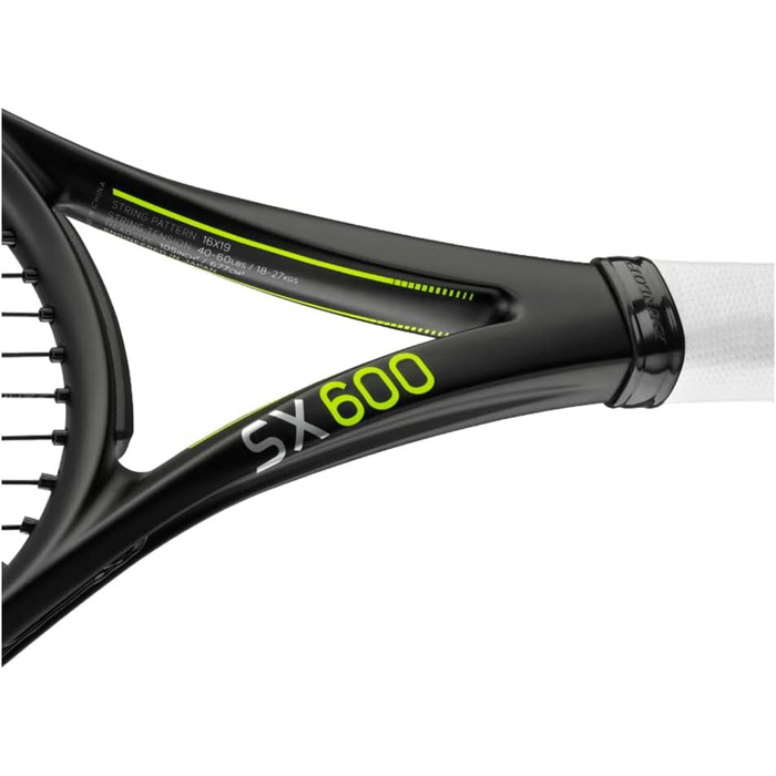 Тенісна ракетка Dunlop SX600 для дорослих, унісекс, жовто-чорна