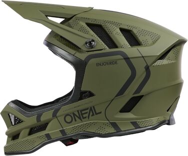 Шолом O'NEAL Blade Polyacrylite Hel Strike чорний/червоний, оливковий/чорний, розмір M
