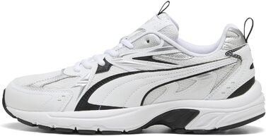 Кросівки Puma Milenio Tech чоловічі білі, чорні, срібні - 47 EU