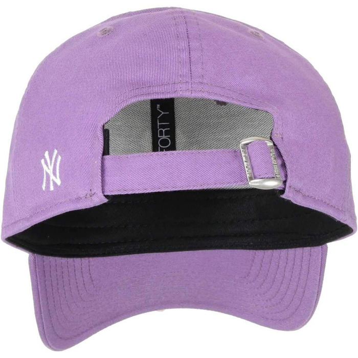 Кепка New Era MLB 9Forty з регульованим розміром, бейсболка з логотипом NY/LA, фіолетовий