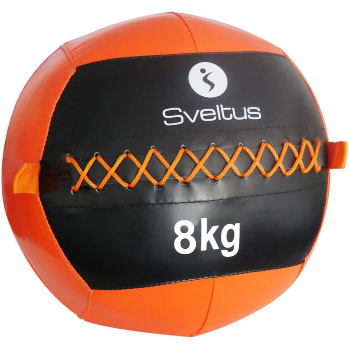 Медичний м'яч Sveltus Wall Ball 35 см, 8 кг для фітнесу