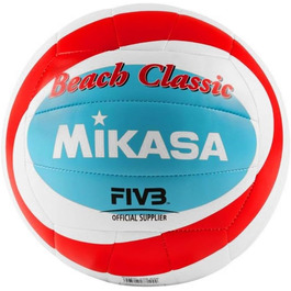 Волейбольний м'яч MIKASA Beach Classic BV543C-VXB-RSB, розмір 5, для пляжного волейболу, унісекс, багатобарвний