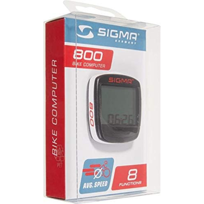 Велокомп'ютер SIGMA SPORT 86033, чорний, універсальний розмір