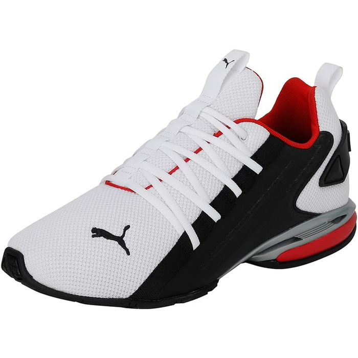 Кросівки PUMA IonLaufschuh (40 EU) біло-чорно-червоні