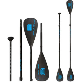 Двостороннє весло Brunelli Carbon PRO Dual Tech для SUP і каяка, карбонове, 2-в-1