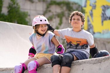 Дитячий велосипедний та скейтбордний шолом SKATEWIZ, легкий, для дітей та підлітків, 8 дизайнів, німецький виробник