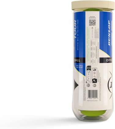 Тенісний м'яч Dunlop ATP Tour - для ґрунту, хард-корту та трави, 3x4 м'ячі (2x3 м'ячі)