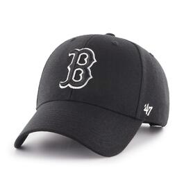 Кепка бейсболка 47 Brand Boston Red Sox чорна, кепка-сніпбек, розмір 55-62 см