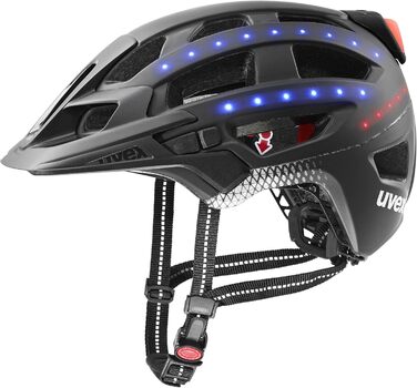 Велосипедний шолом Uvex Finale Light 2.0 MTB, матовий чорний/сірий, 2024, 56-61 см