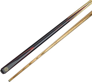 Снукерний/більярдний кий BCE Mark Selby з північноамериканського ясеня, 145 см, 9,5 мм наконечник, класичний чохол, 2-складовий