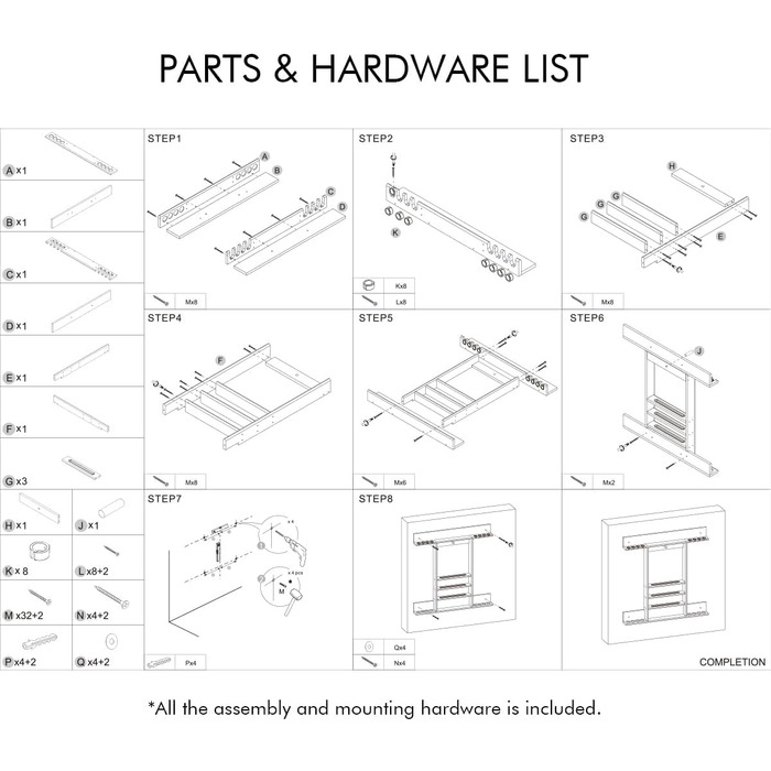 Стійка для київ для більярдних київ XCSOURCE, чорна, з масивного дерева, на 8 київ
