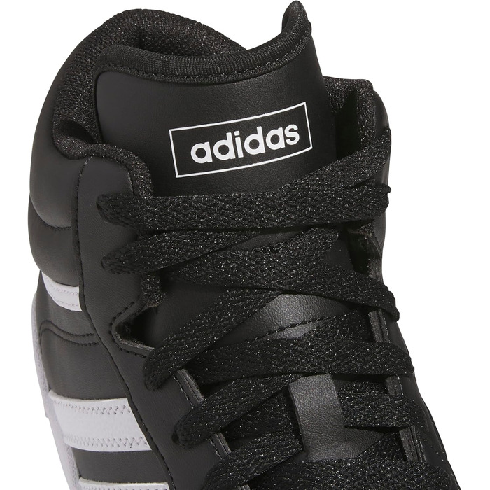 Кросівки баскетбольні Adidas Hoops 4.0 Mid Top жіночі 38 EU чорно-білі