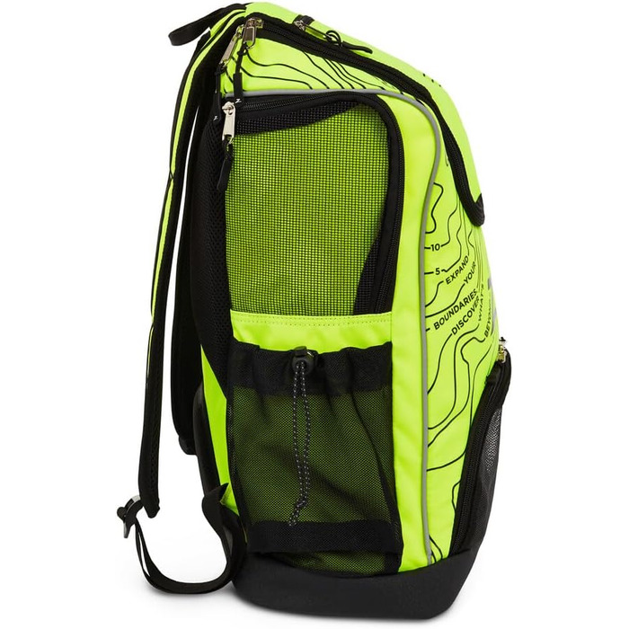 Рюкзак Zoggs Planet R-PET 33 л жовто-чорний, для плавання, екологічний