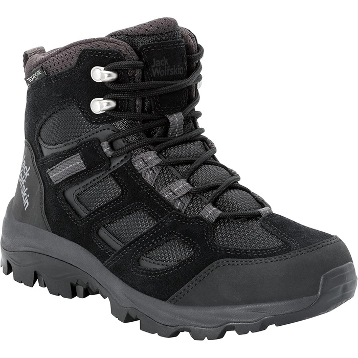 Жіночі трекінгові черевики Jack Wolfskin Vojo 3 Texapore Mid Black 39 EU 2023