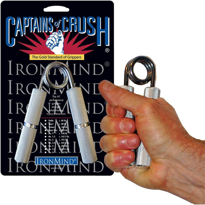 Еспандер для рук IronMind Captains of Crush – золотий стандарт тренування сили хвату, лідер серед ручних тренажерів