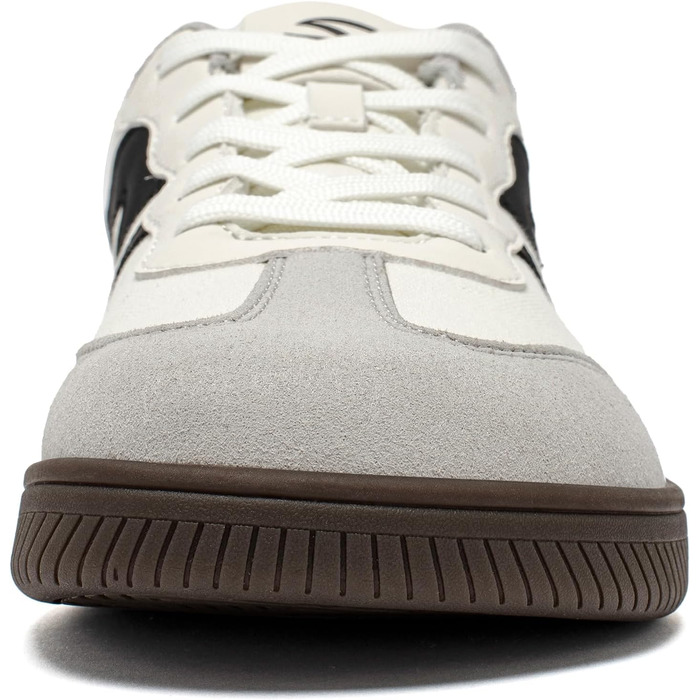 Кросівки HOBIBEAR ретро стиль унісекс бежево-чорні 39 EU. Зручне взуття для щоденного використання з анатомічною колодкою