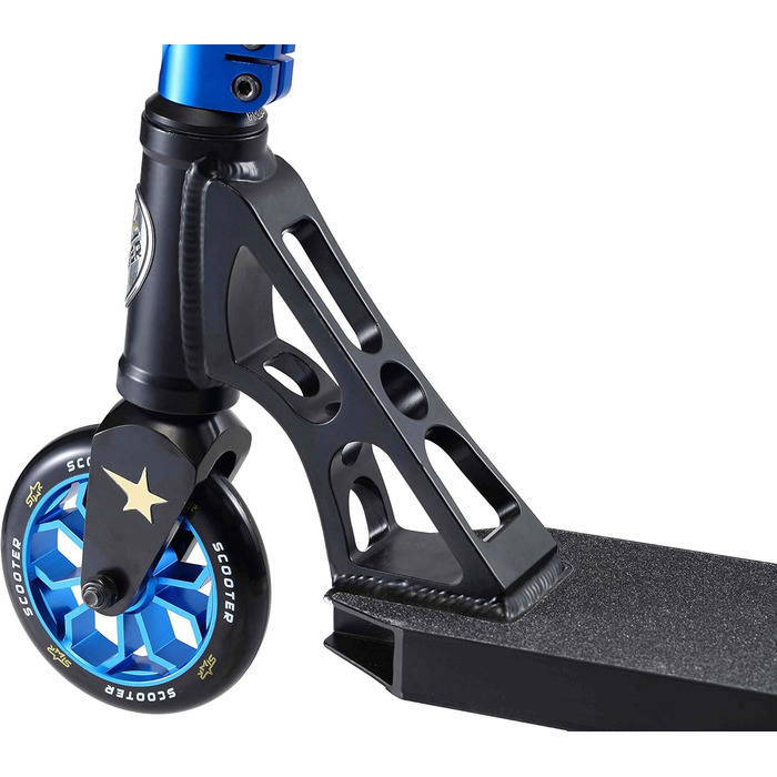 Самокат трюковий STAR SCOOTER Professional Freestyle, алюмінієвий, з підшипниками ABEC-9 110мм, для дітей та підлітків (від 8 років)