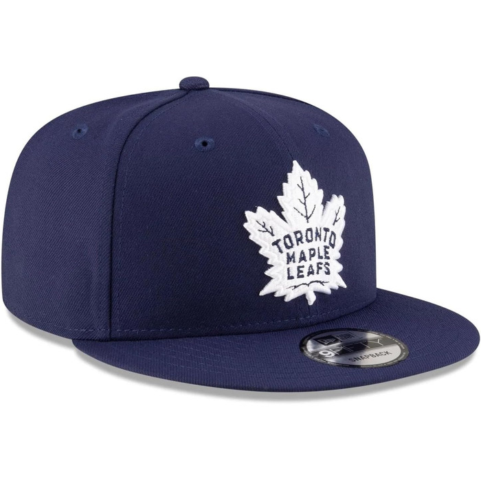 Кепка New Era NHL з логотипом команди Toronto Maple Leafs, регульована, 9Fifty, Snapback