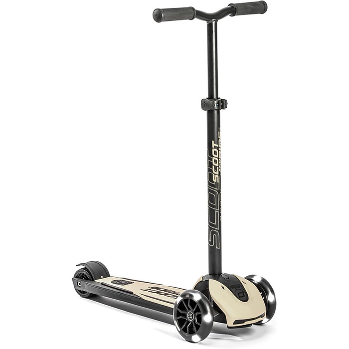 Дитячий самокат Scoot&Ride Highwaykick 5 LED, сталевий колір