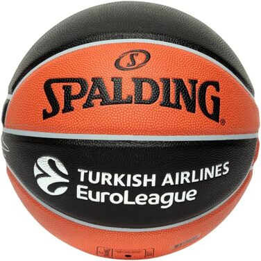 Баскетбольний м'яч Spalding 77100Z чорний/помаранчевий, розмір 7