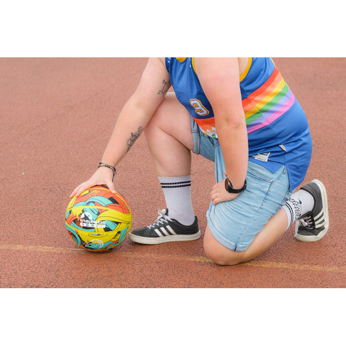 Баскетбольний м'яч Majestic Sport Arrow, багатоколірний, розмір 7