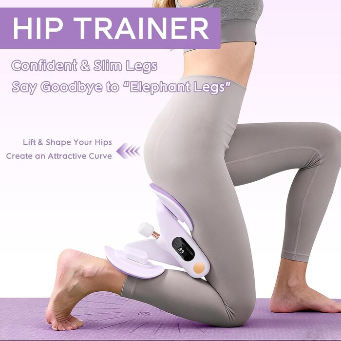 Тренування тазового дна для жінок: пристрій для зміцнення м'язів, 360° обертання, 7-16 кг, обладнання для фітнесу вдома