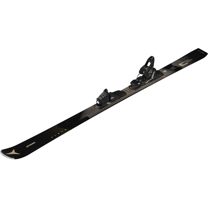 Гірські лижі ATOMIC Black Heaven 156 см з кріпленнями M 10 GW, чорні
