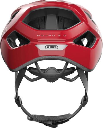 Велосипедний шолом ABUS Aduro 3.0 для міста та спорту, стильний, для чоловіків і жінок, розмір L (58-62 см), червоний