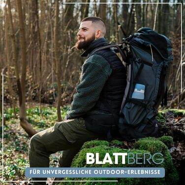 Пляшка-фільтр для води BLATTBERG 740 мл, нержавіюча сталь, 0,01 мкм, синя – захист від бактерій, вірусів, паразитів і важких металів