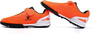 Дитячі футбольні бутси для штучного поля: тренувальні кросівки для хлопчиків та дівчаток, унісекс (33 EU, помаранчевий)