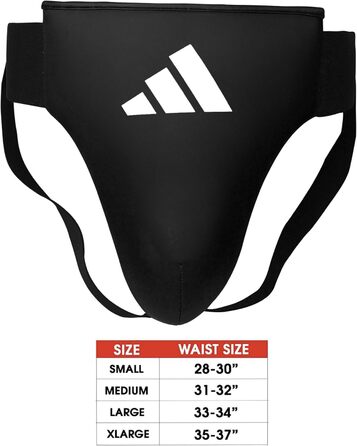 Чоловічий паховий захист adidas, чорний, розмір Gr