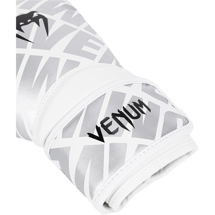 Боксерські рукавички Venum Contender White/Silver 14 Oz, 1.5 XT