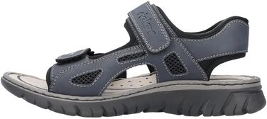 Чоловічі сандалі Rieker 22761 Klassische, темно-сині, 45 EU - класичні літні сандалі для чоловіків