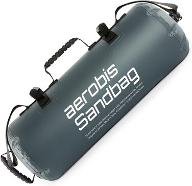Фітнес мішок із піском aerobis® до 30 кг – універсальний силовий тренажер, вага регулюється, преміум-якість, для функціональних тренувань