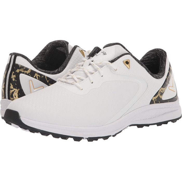 Жіноче golf-взуття Callaway Coronado V2 SL (41 EU, Білий, Золотий)