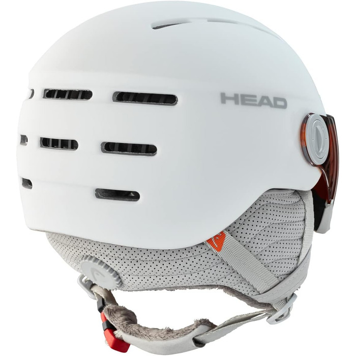 Жіночий лижний шолом HEAD Queen M/L, білий
