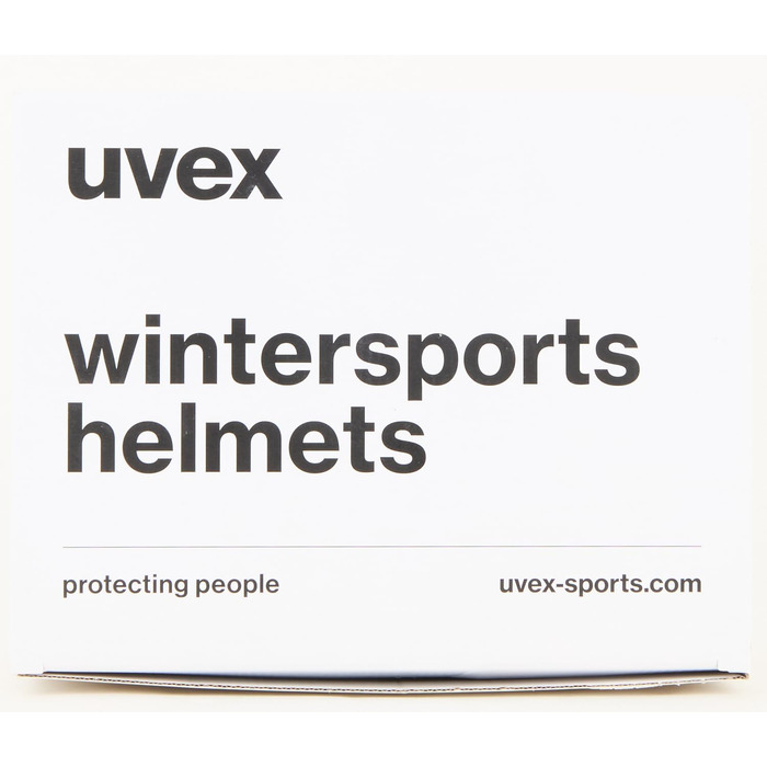 Лижний шолом uvex instinct visor pro v з візором, чорний, регульований розмір 53-56 см, для жінок і чоловіків
