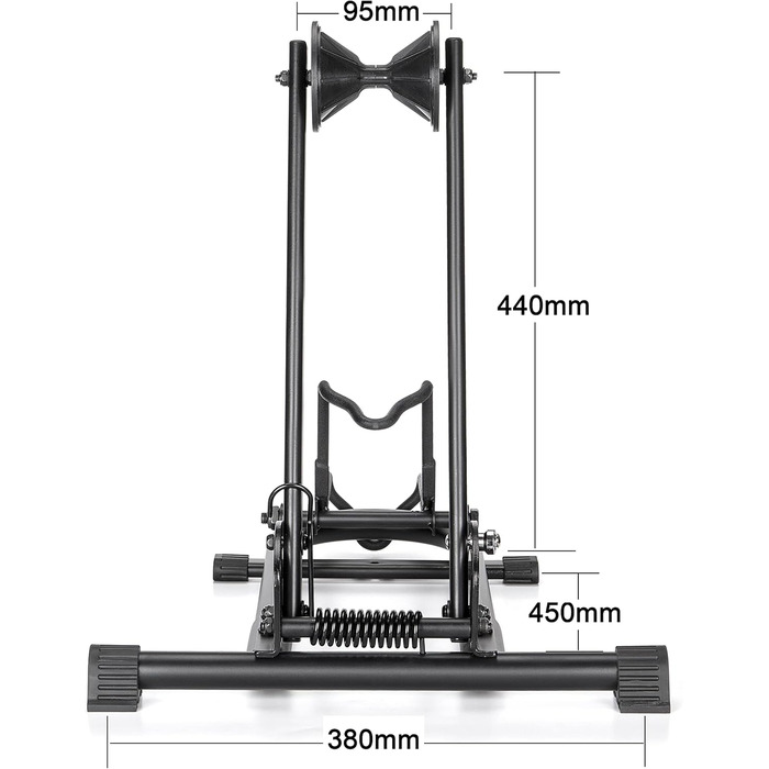 Підставка для велосипедів CXWXC для гаража, дому або магазину: складана, для гірських та шосейних велосипедів. Не підходить для електровелосипедів