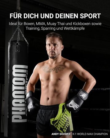 Боксерські рукавички Phantom Boxhandschuhe Ultra | MMA, K-1, Кікбоксинг | 10-16 oz | Чоловічі