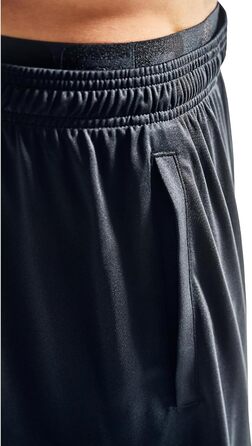Чоловічі бігові шорти Under Armour Tech Graphic Short, чорні з графітовим принтом