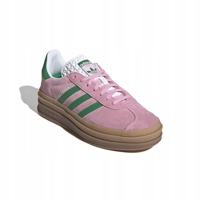 Жіночі спортивні кросівки Adidas Gazelle Bold, колір True Pink, розмір 38