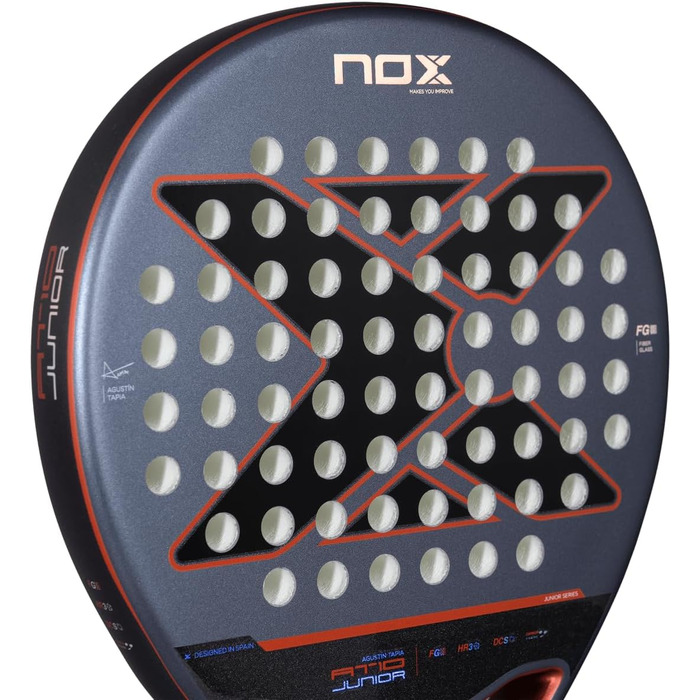 Падл ракетка Nox At10 Genius Jr 2025 - легка, 300-325 грам