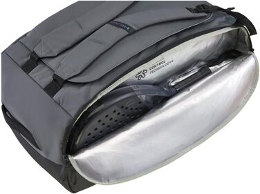 Сумка для падел-тенісу HEAD PRO X Duffle L, чорна - велика спортивна сумка для ракет та аксесуарів