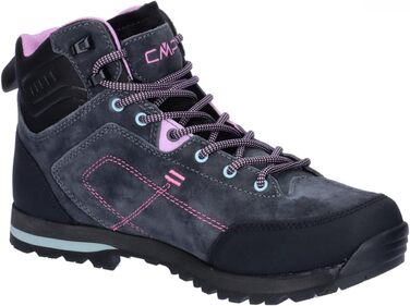Жіночі трекінгові черевики CMP Alcor 2.0 Mid Wmn, водонепроникні, 39 EU, Piombo Ametista