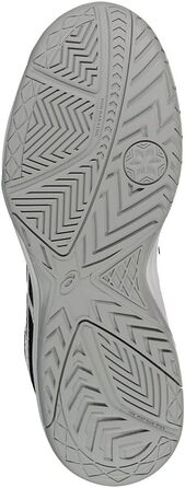 Волейбольне взуття ASICS Upcourt 5 для жінок, білий, бірюзовий, 40 EU (44.5 EU, чорний, чисте срібло)